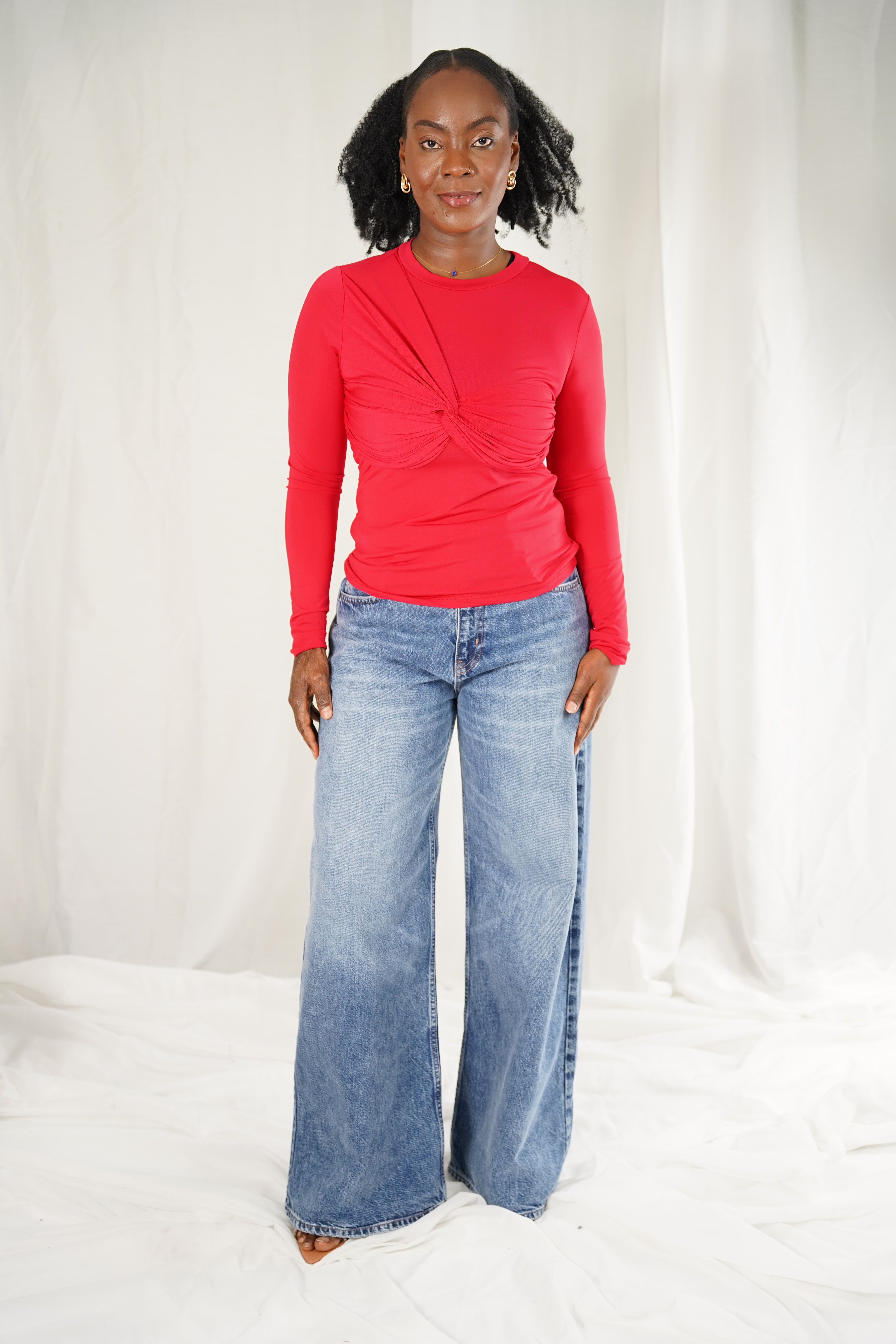 Haut Twist Élégant