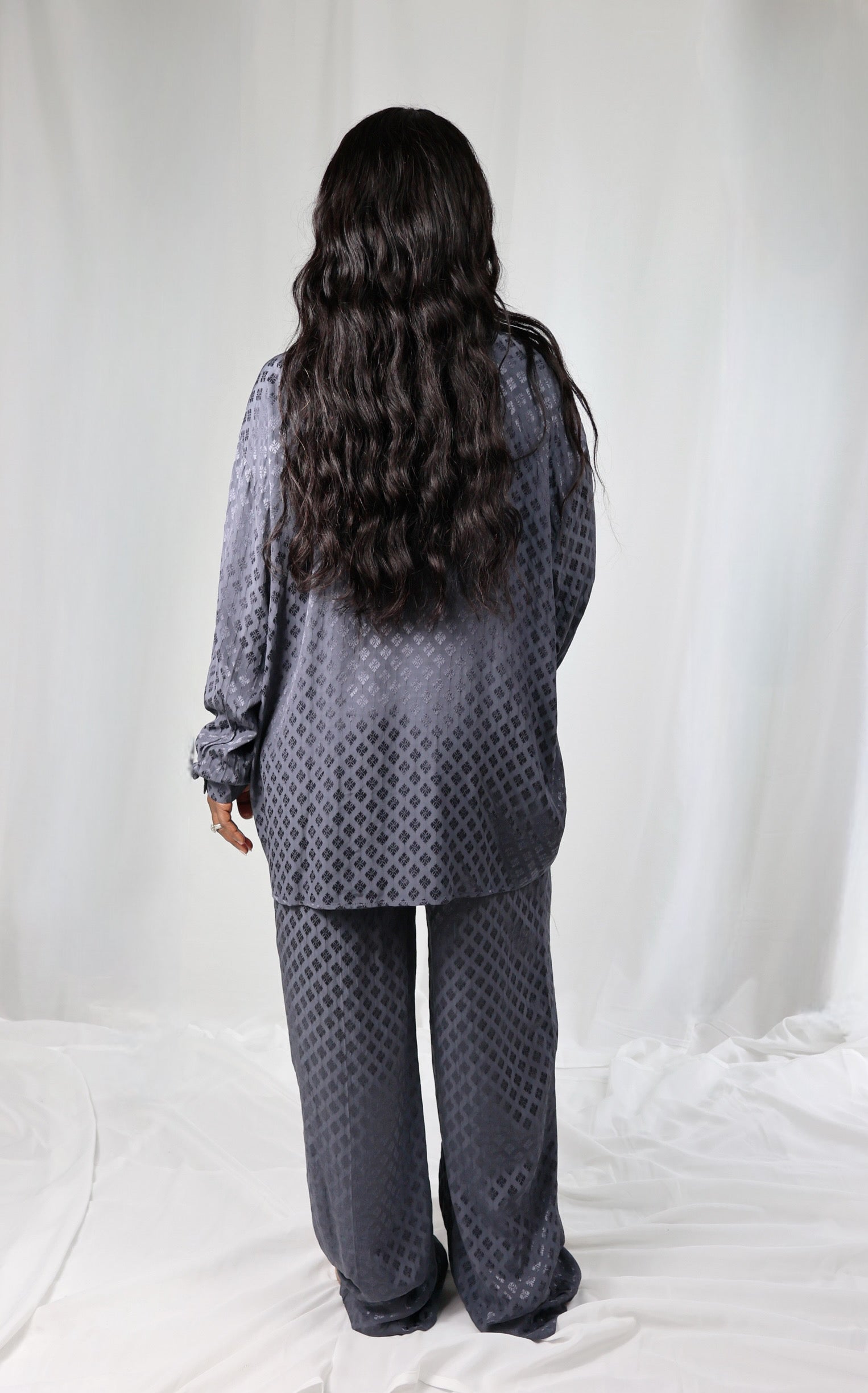 Ensemble "Double Bleu" – Costume chic