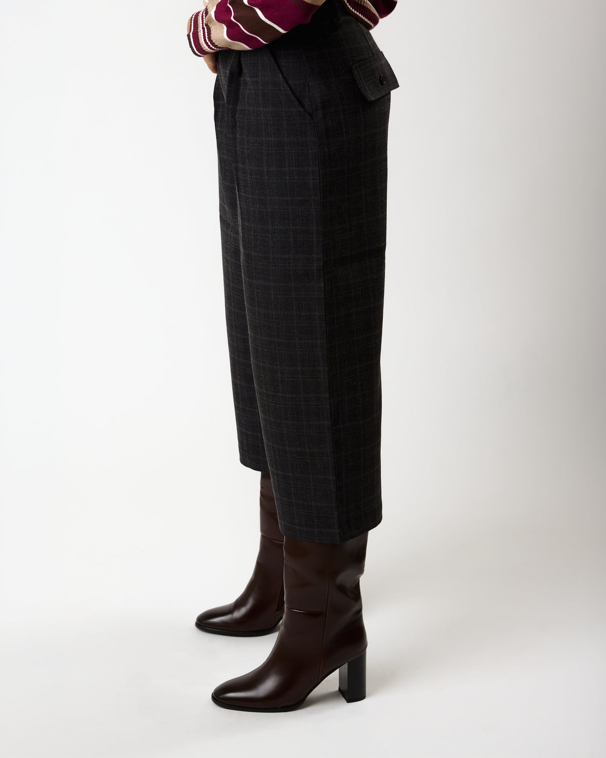 Bermuda Tailleur à Carreaux – Camden