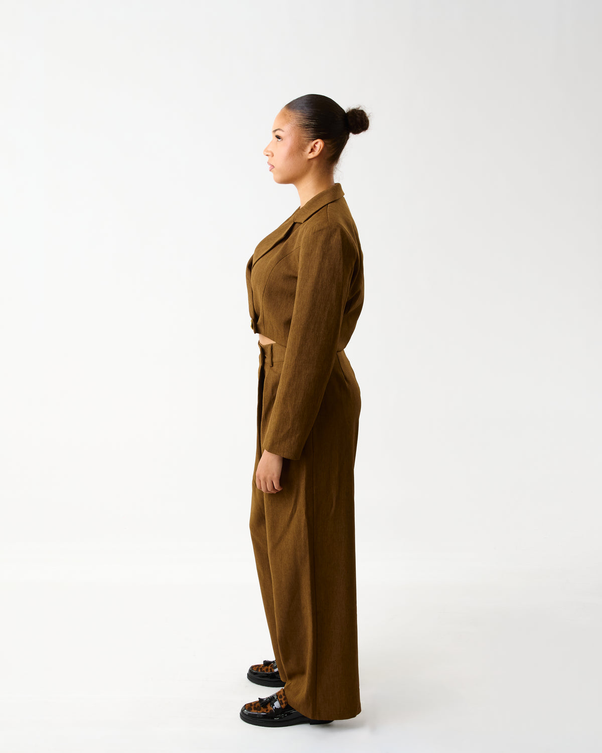 Pantalon Large Caramel – Ozelies