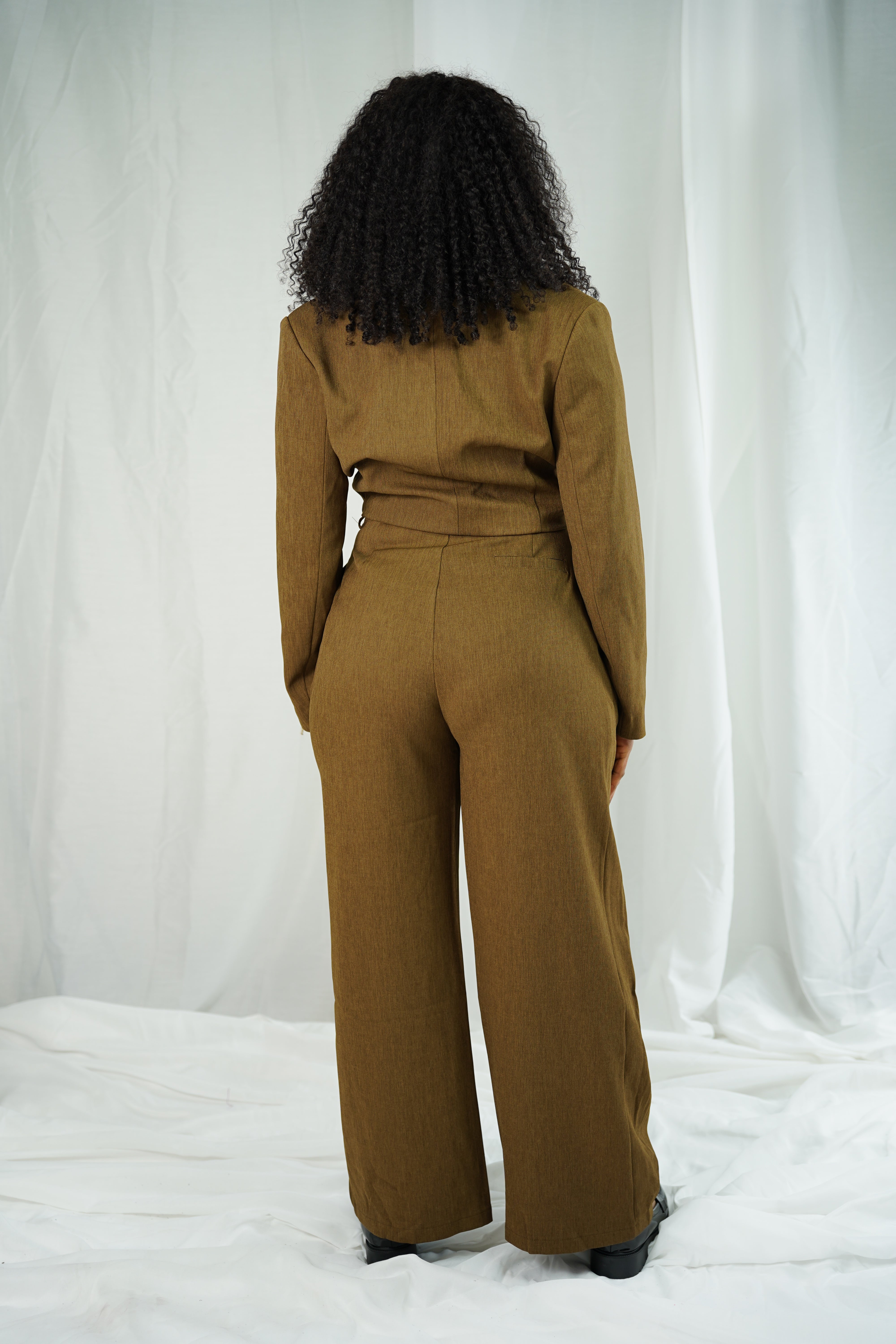 Pantalon Large Caramel – Ozelies