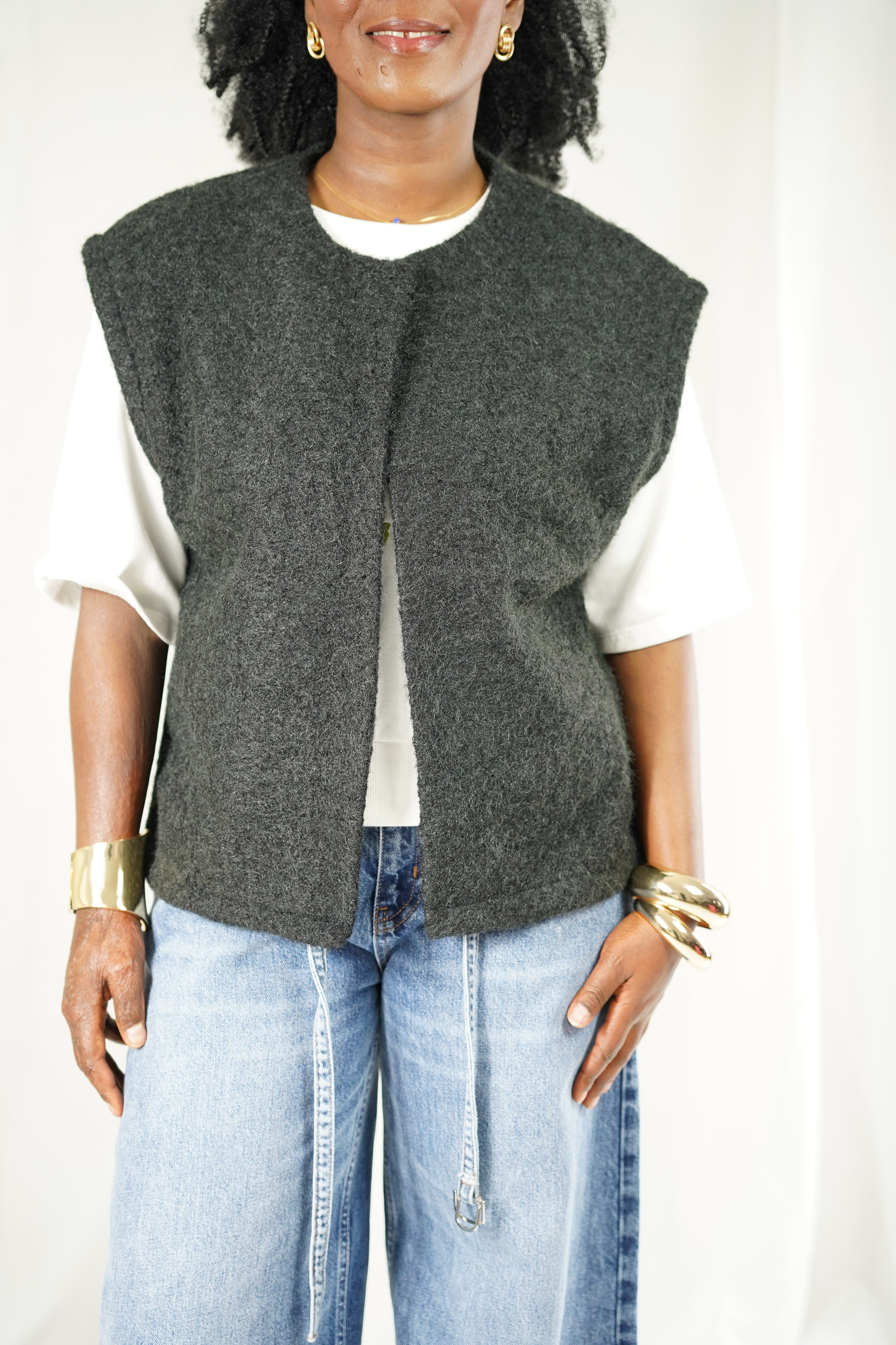 Gilet Douceur Marine / Noir