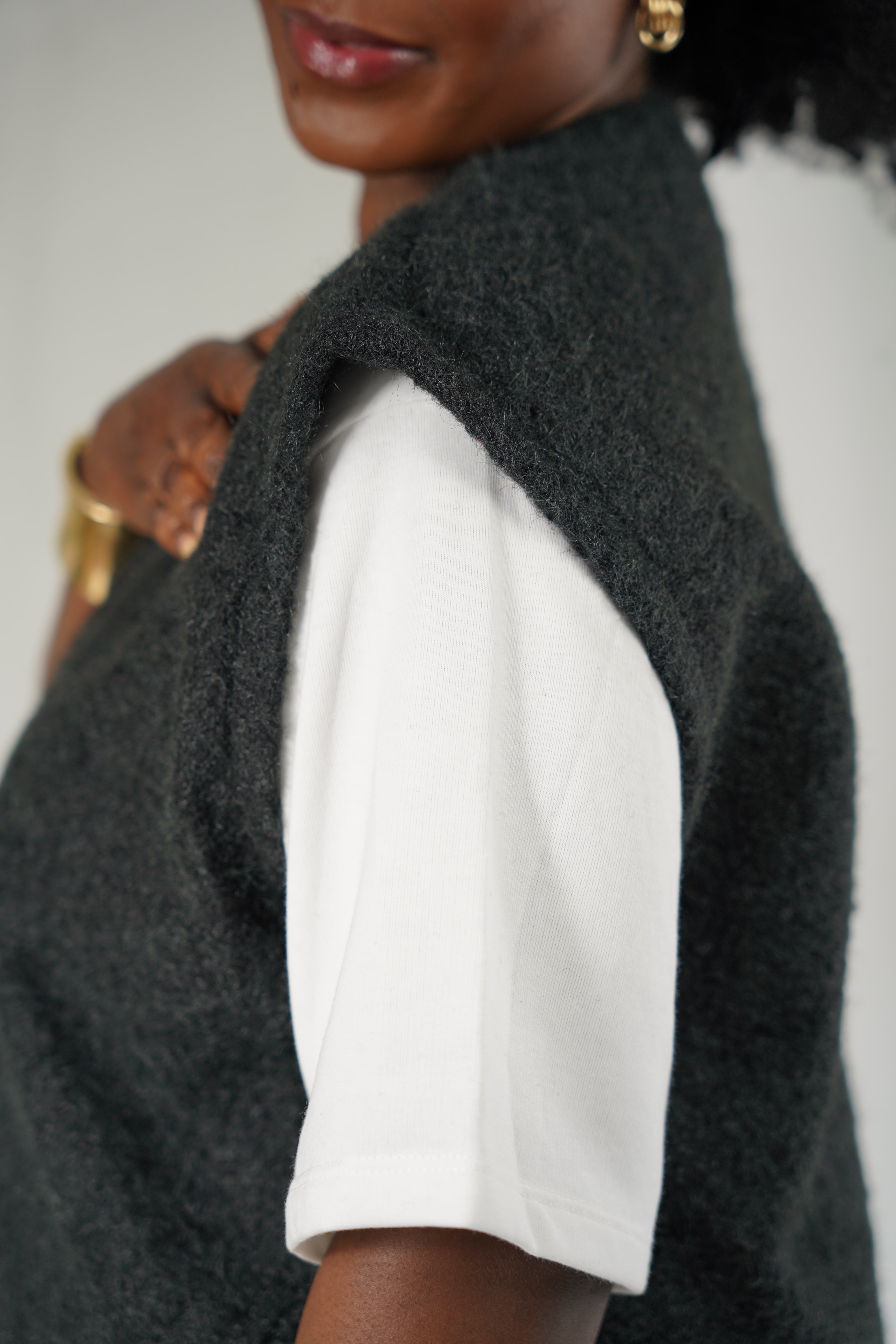 Gilet Douceur Marine / Noir