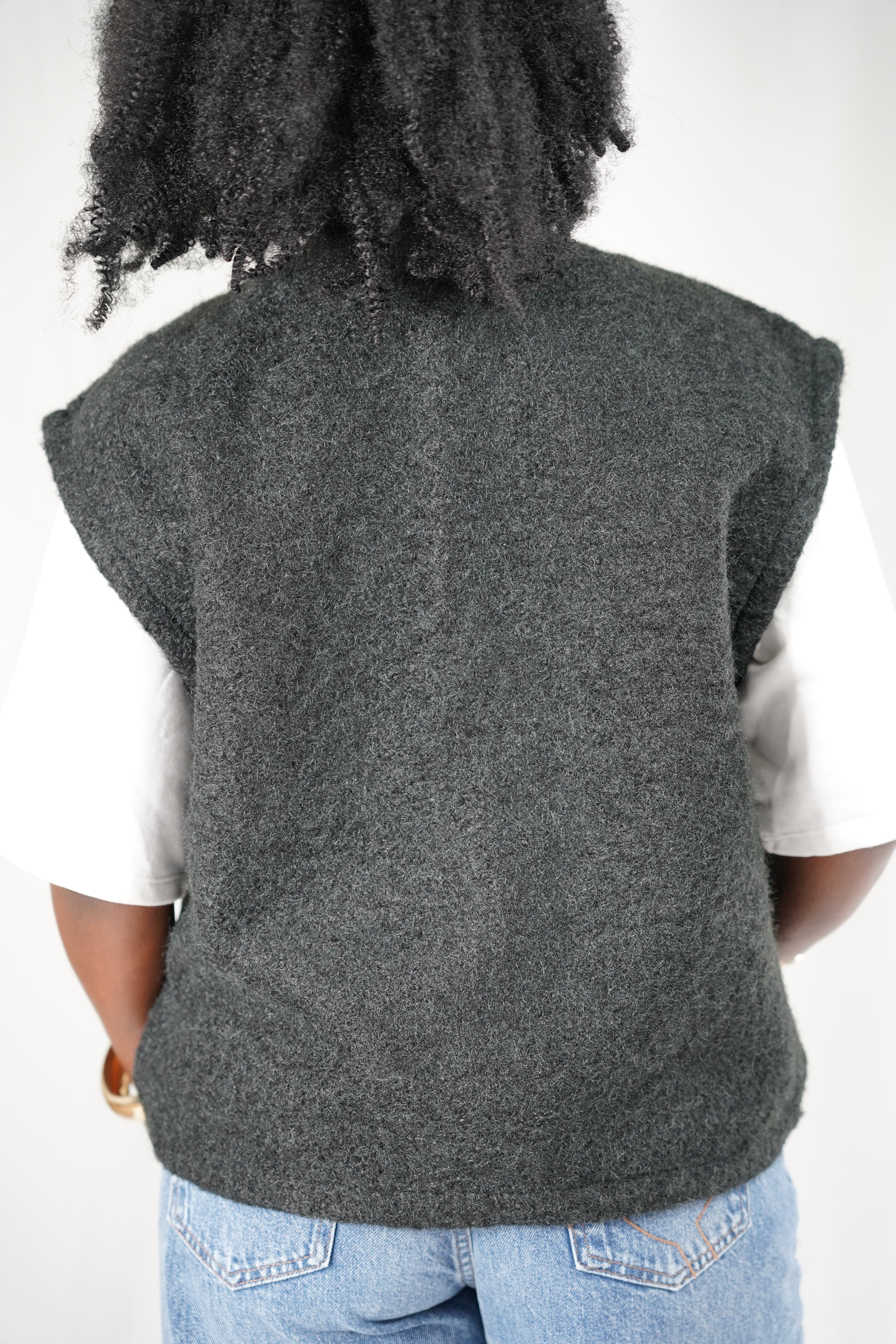 Gilet Douceur Marine / Noir