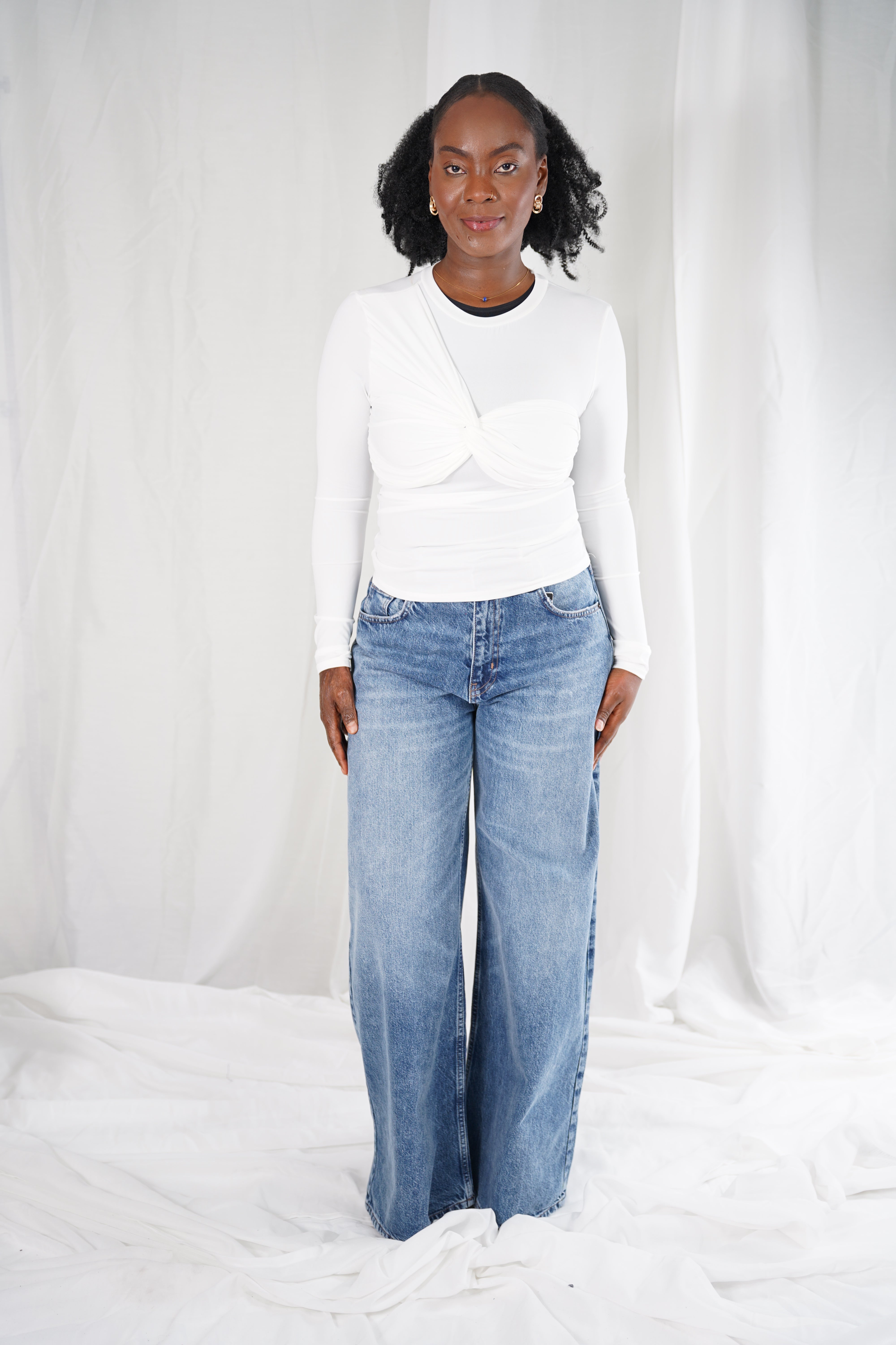 Haut Twist Élégant