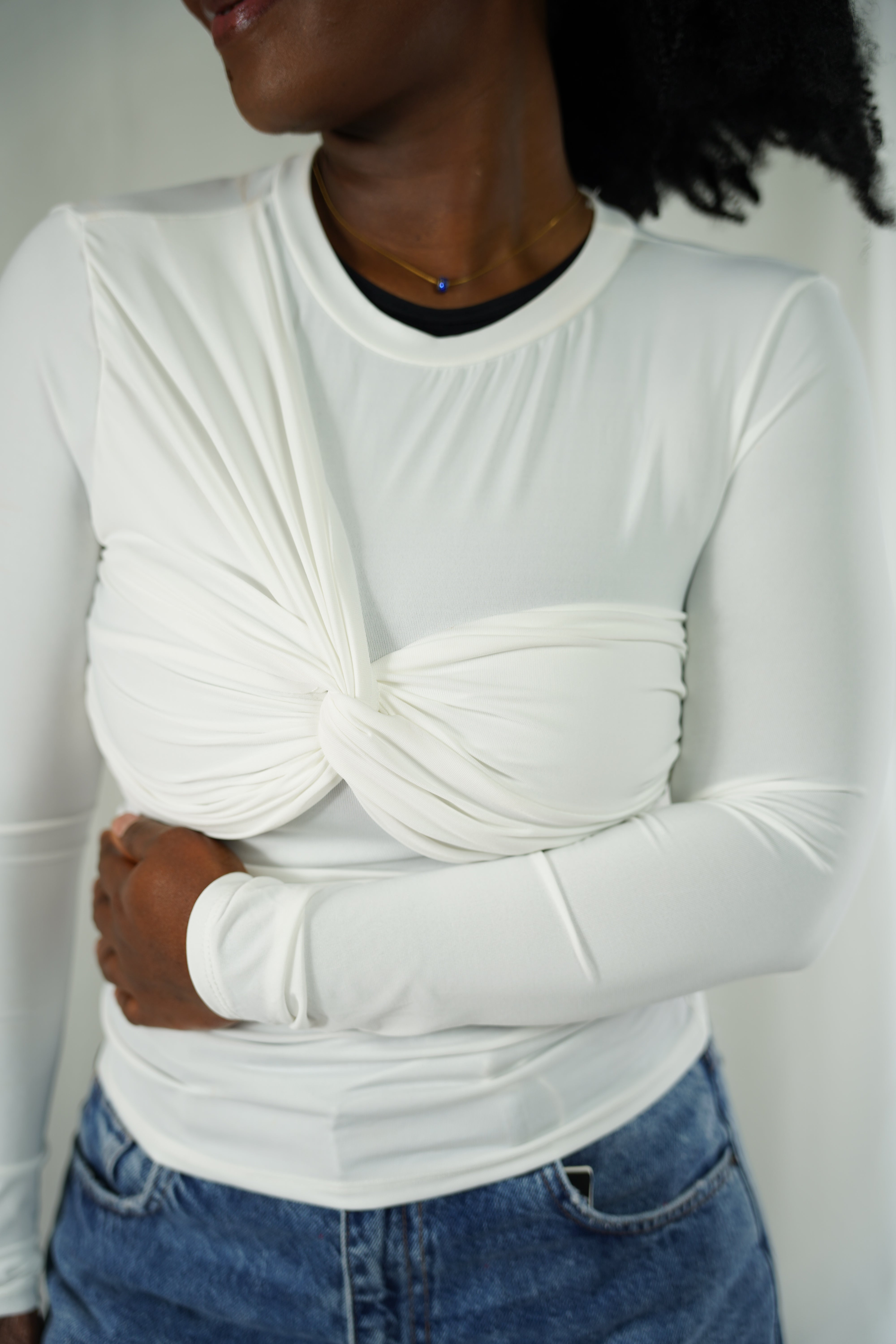 Haut Twist Élégant