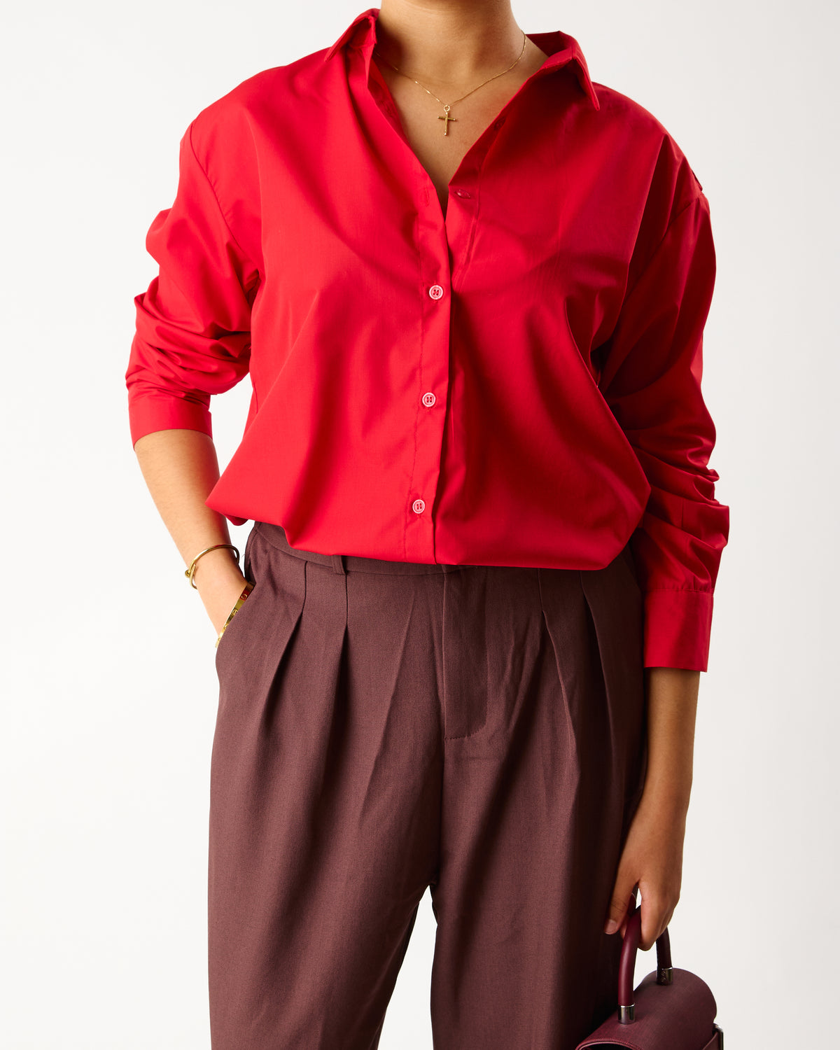 Chemise Rouge Élise